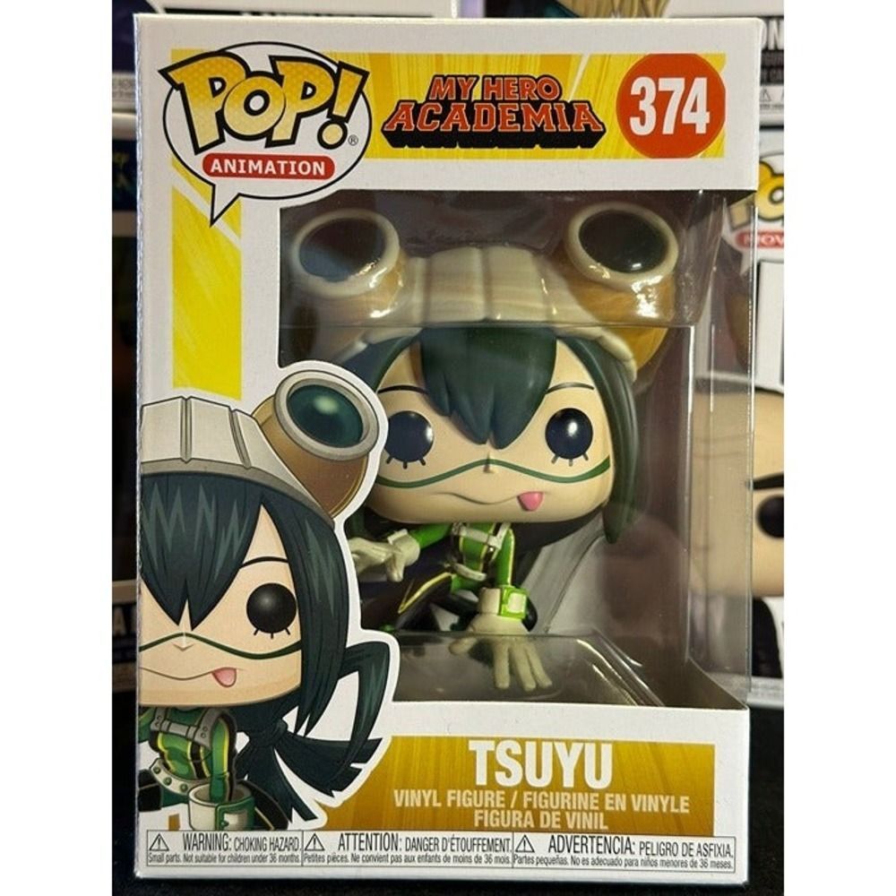 Funko POP Animation: My Hero Academia Tsuyu Collectible Figure, Multicolor #374